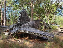 6407 Flugzeugwrack Bamaga