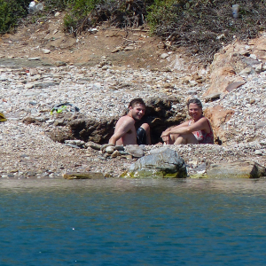 74-Thermalbaden auf Kythnos